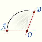 Формула периметра длины дуги